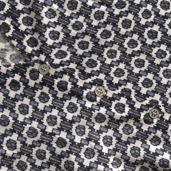 Tory Burch Black and White Patterned Sweater - Picture 2 of 3